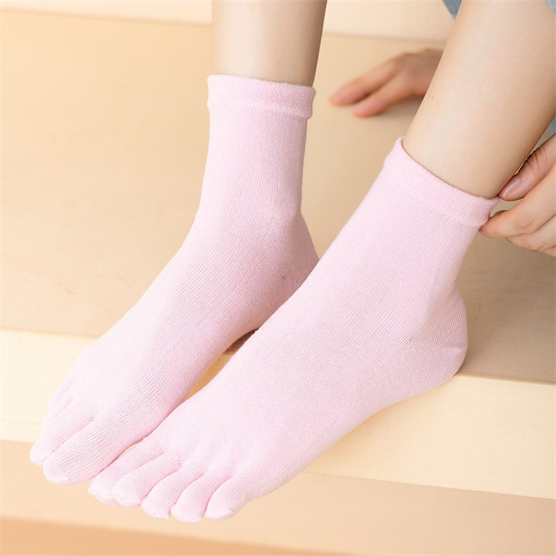 靴下 レディース 五本指ソックス 3足セット 5本指 ソックス 冷え取り 綿100% 抗菌 消臭 五本指靴下 ルームソックス 脱げない おしゃれ 水虫 防臭 
