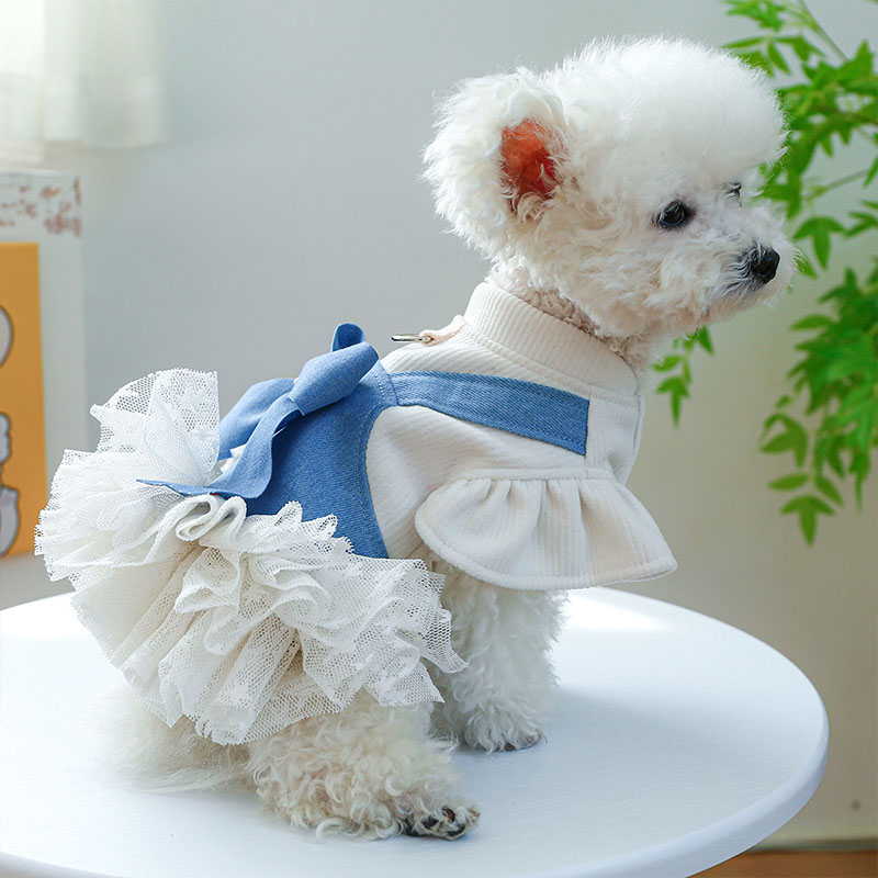 ペットウェア ペット用品 犬 猫 犬の服 洋服 オールインワン お出かけ お散歩 おしゃれ 小型犬 部屋着 安い 春秋 寝間着 ドレス スカート かわいい パンツ 