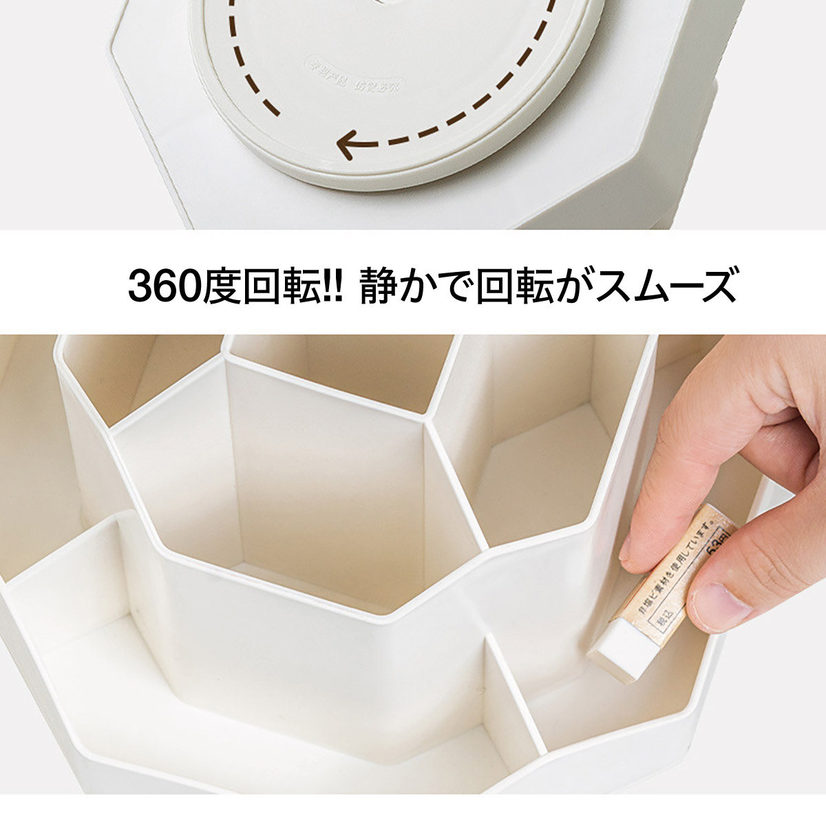 ペンスタンド 360度回転 ペンホルダー おしゃれ ペン立て かわいい オフィス 卓上収納 プレゼント 文房具 メガネスタンド デスク ペンケース 