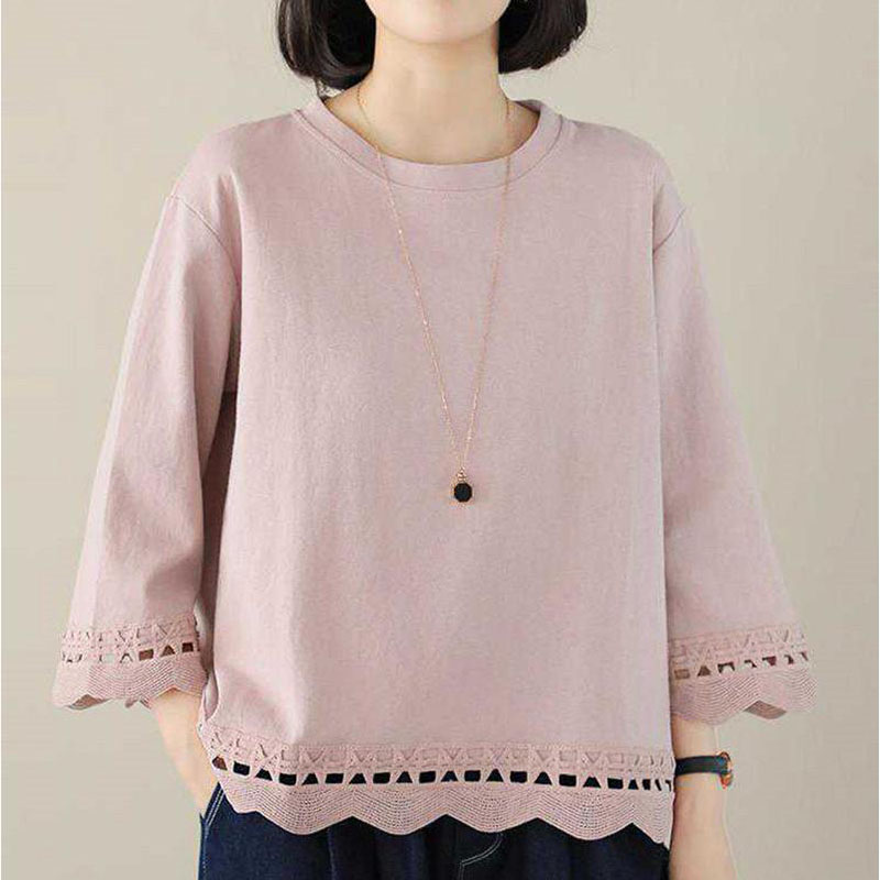 長袖 Tシャツ レディース トップス 秋春 Tシャツ プルオーバー 女性用 30代 通勤 体型カバー 通学 50代 オシャレ ロンT 40代 着痩せ 