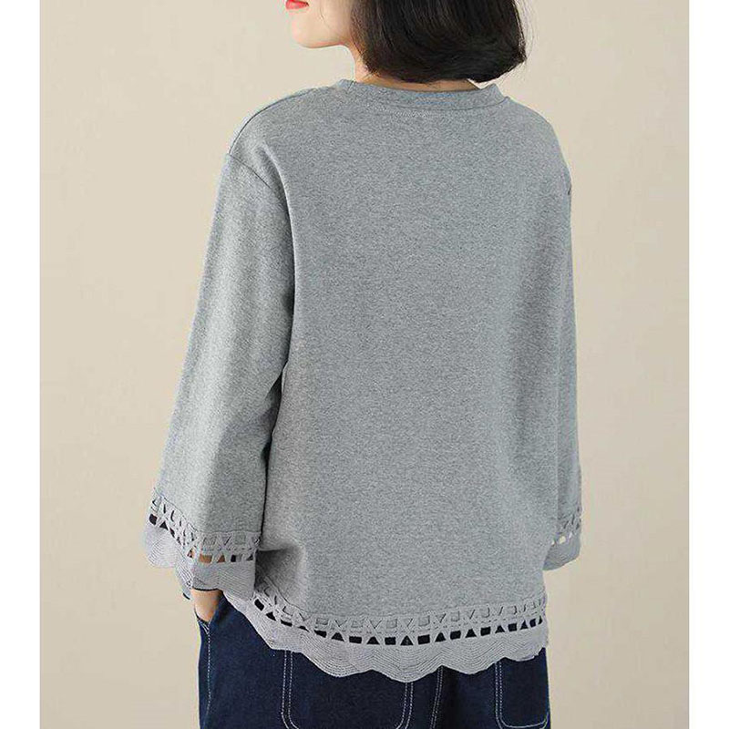 長袖 Tシャツ レディース トップス 秋春 Tシャツ プルオーバー 女性用 30代 通勤 体型カバー 通学 50代 オシャレ ロンT 40代 着痩せ 