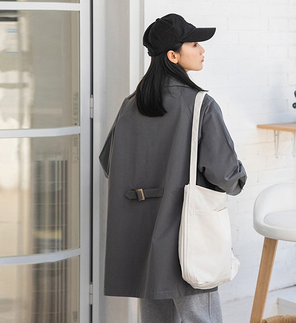 トレンチコート レディース 秋コート 小柄 着やせ かわいい 秋 コート 秋服 春 ベージュ アウター 秋物 トレンチ 