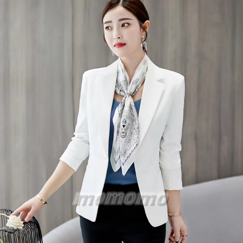 スーツ レディース 入学式 大きいサイズスーツジャケット 黒 40代 長袖 春秋 アウター オーバー ブレザー 通勤 オシャレ スーツ 着痩せ Pコート 50代 6色 