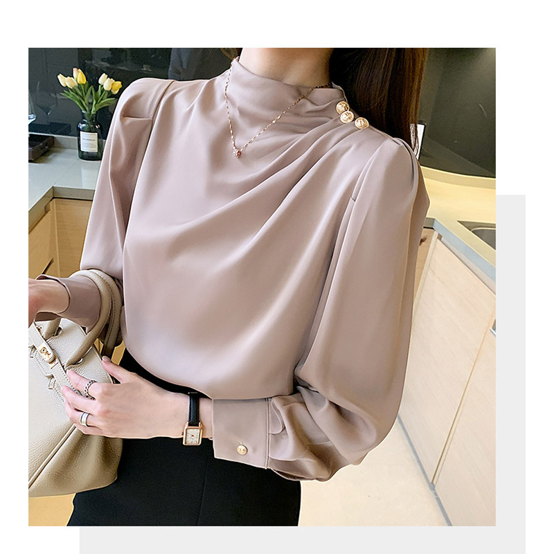 ブラウス レディース 春秋 ゆったり 長袖ブラウス トップス 通勤 シフォン オシャレ カジュアル ブラウス オフィス 着痩せ 韓国風 おしゃれ きれいめ 