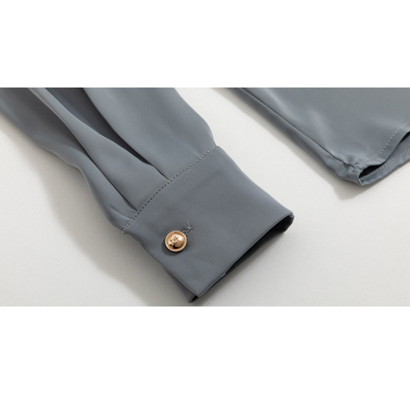 ブラウス レディース 春秋 ゆったり 長袖ブラウス トップス 通勤 シフォン オシャレ カジュアル ブラウス オフィス 着痩せ 韓国風 おしゃれ きれいめ 