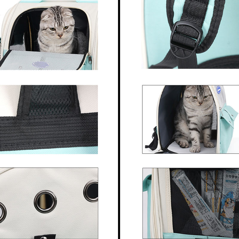 ペットキャリーバッグ リュックバッグ 軽量 猫 犬 ウサギ お出かけ 持ち運び ケース 通院 キャンプ 犬用 小型犬 旅行 かわいい 外出 小型 ペット用品 