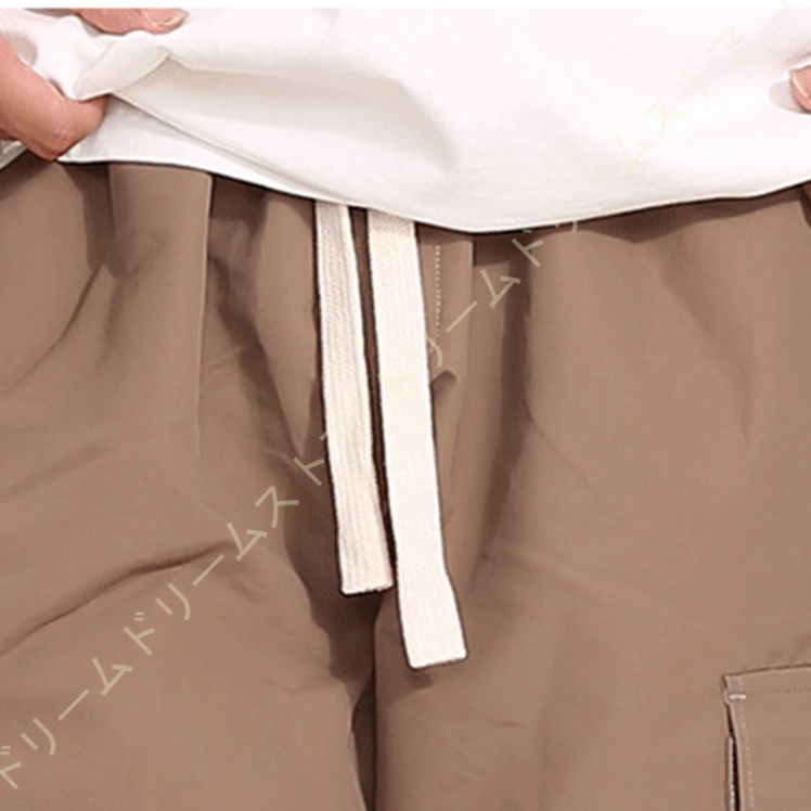 ワイドパンツ メンズ カーゴパンツ ゆったり ボワイド パンツ グレー おしゃれ カーキ イージーパンツ 秋冬 灰 長ズボン 黒 無地 春夏 ガウチョパンツ 