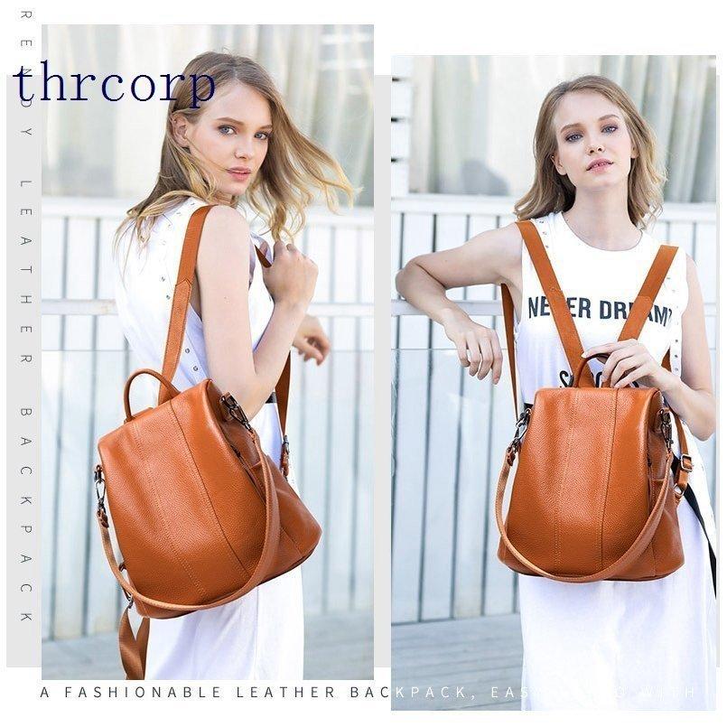リュックサック レディース 。バックパック 牛革 レザー レディースリュック デイパック レディースバッグ 大容量 旅行 通学 おしゃれ 通勤 