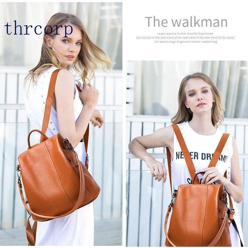 リュックサック レディース 。バックパック 牛革 レザー レディースリュック デイパック レディースバッグ 大容量 旅行 通学 おしゃれ 通勤 