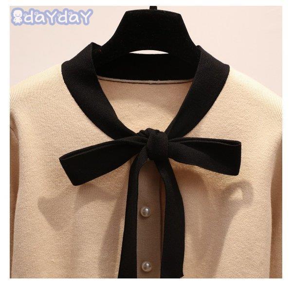 ニットカーディガン レディース 秋 カーディガン ニット セーター 秋コート Vネック 20代 ショート丈 長袖 大きいサイズ 30代 前開き アウター 