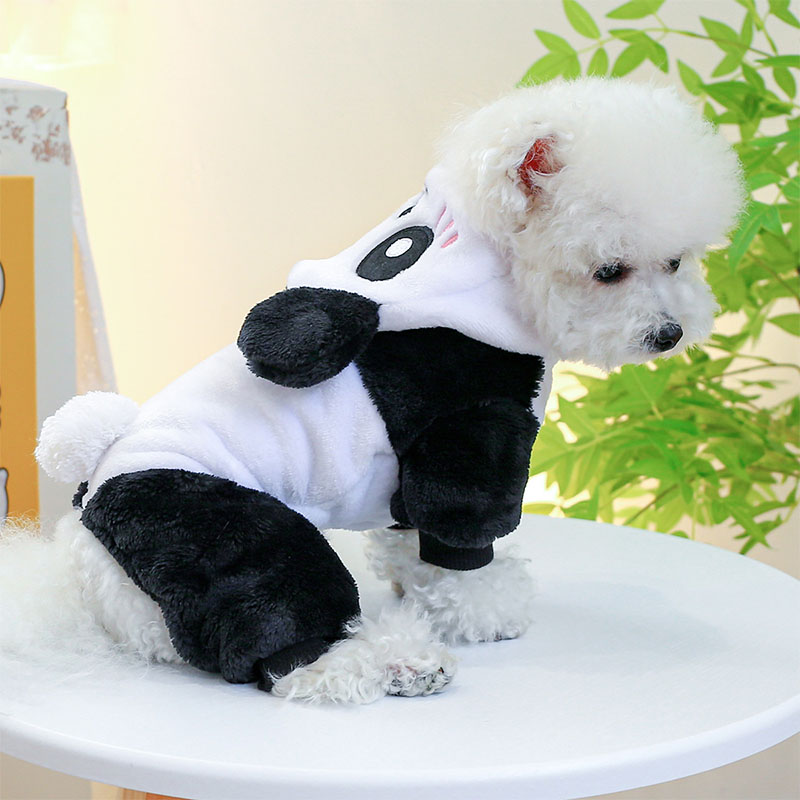 ペットウェア ペット用品 犬 猫 犬の服 洋服 寝間着 パンダ お出かけ 安い かわいい 小型犬 オールインワン おしゃれ パンツ 春秋 お散歩 部屋着 