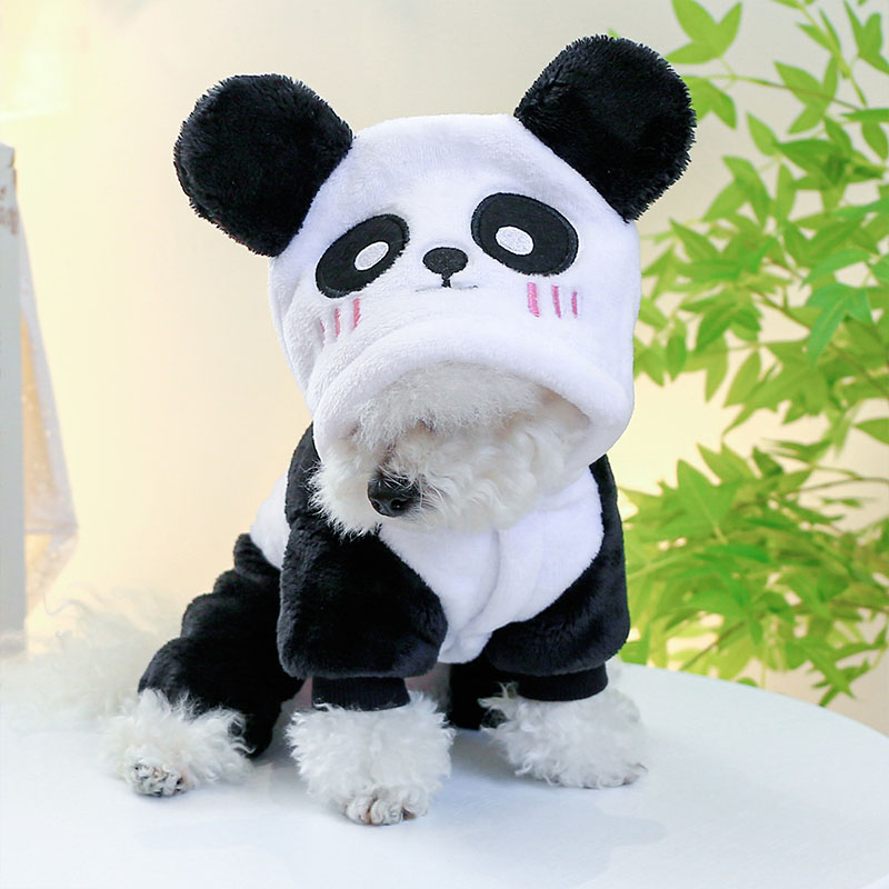 ペットウェア ペット用品 犬 猫 犬の服 洋服 寝間着 パンダ お出かけ 安い かわいい 小型犬 オールインワン おしゃれ パンツ 春秋 お散歩 部屋着 