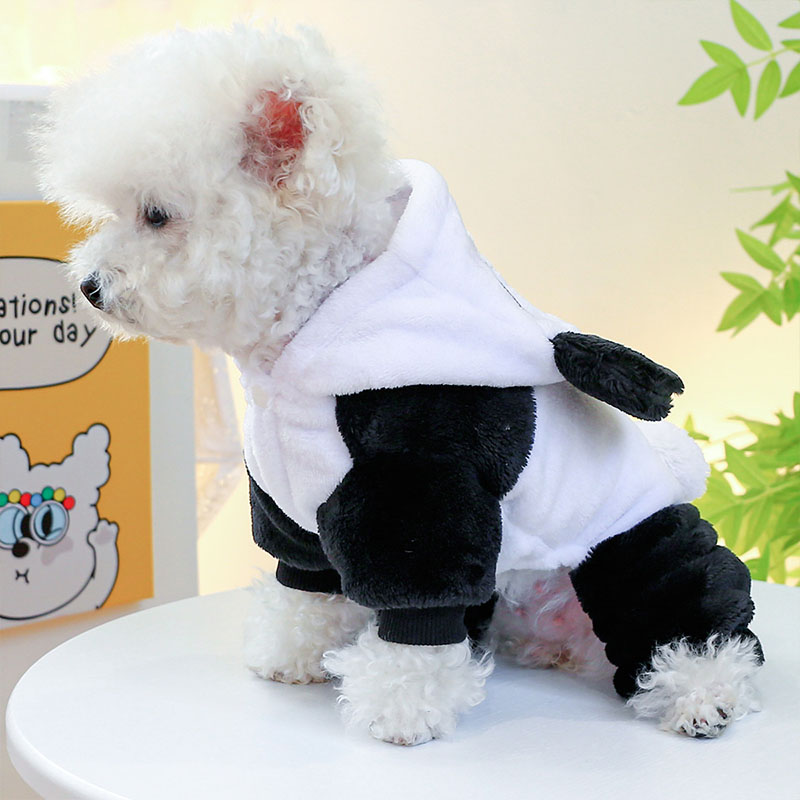 ペットウェア ペット用品 犬 猫 犬の服 洋服 寝間着 パンダ お出かけ 安い かわいい 小型犬 オールインワン おしゃれ パンツ 春秋 お散歩 部屋着 