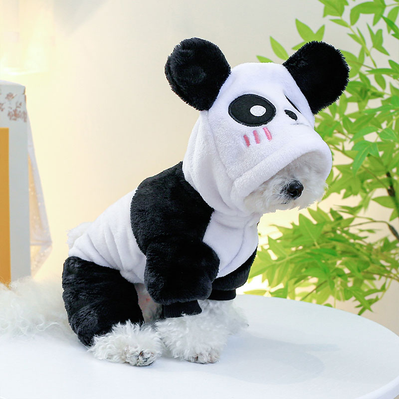 ペットウェア ペット用品 犬 猫 犬の服 洋服 寝間着 パンダ お出かけ 安い かわいい 小型犬 オールインワン おしゃれ パンツ 春秋 お散歩 部屋着 