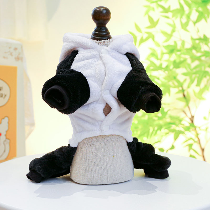 ペットウェア ペット用品 犬 猫 犬の服 洋服 寝間着 パンダ お出かけ 安い かわいい 小型犬 オールインワン おしゃれ パンツ 春秋 お散歩 部屋着 