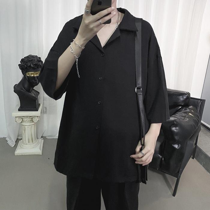 シャツ メンズ 七分袖 カジュアル シンプル オシャレ 通気性 快適な 汗染み防止 シャツ 柔らかい 大きいサイズ ワイシャツ 