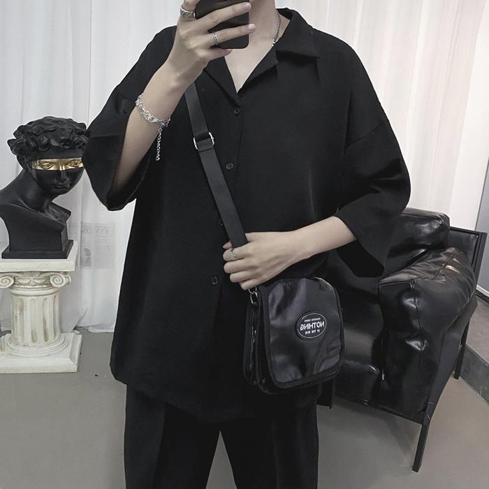 シャツ メンズ 七分袖 カジュアル シンプル オシャレ 通気性 快適な 汗染み防止 シャツ 柔らかい 大きいサイズ ワイシャツ 