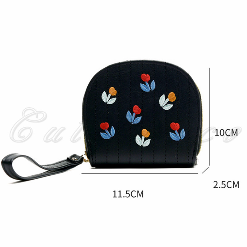 小さい財布 きれいめ コンパクト 花柄 プリント ラウンドファスナー カード収納 スキミング防止 自動振り分け 使いやすい 送料無料 プレゼント 大容量 