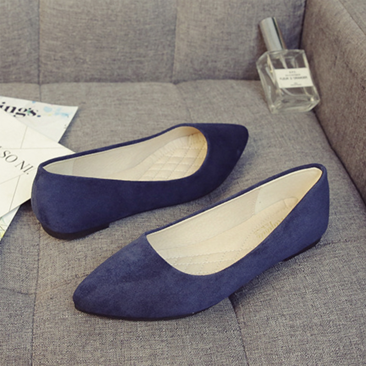 パンプス レディース フラット スウェード フラットパンプス ローヒール ブラック 黒 赤 やわらかい 無地 歩きやすい スエード ポインテッドトゥ 