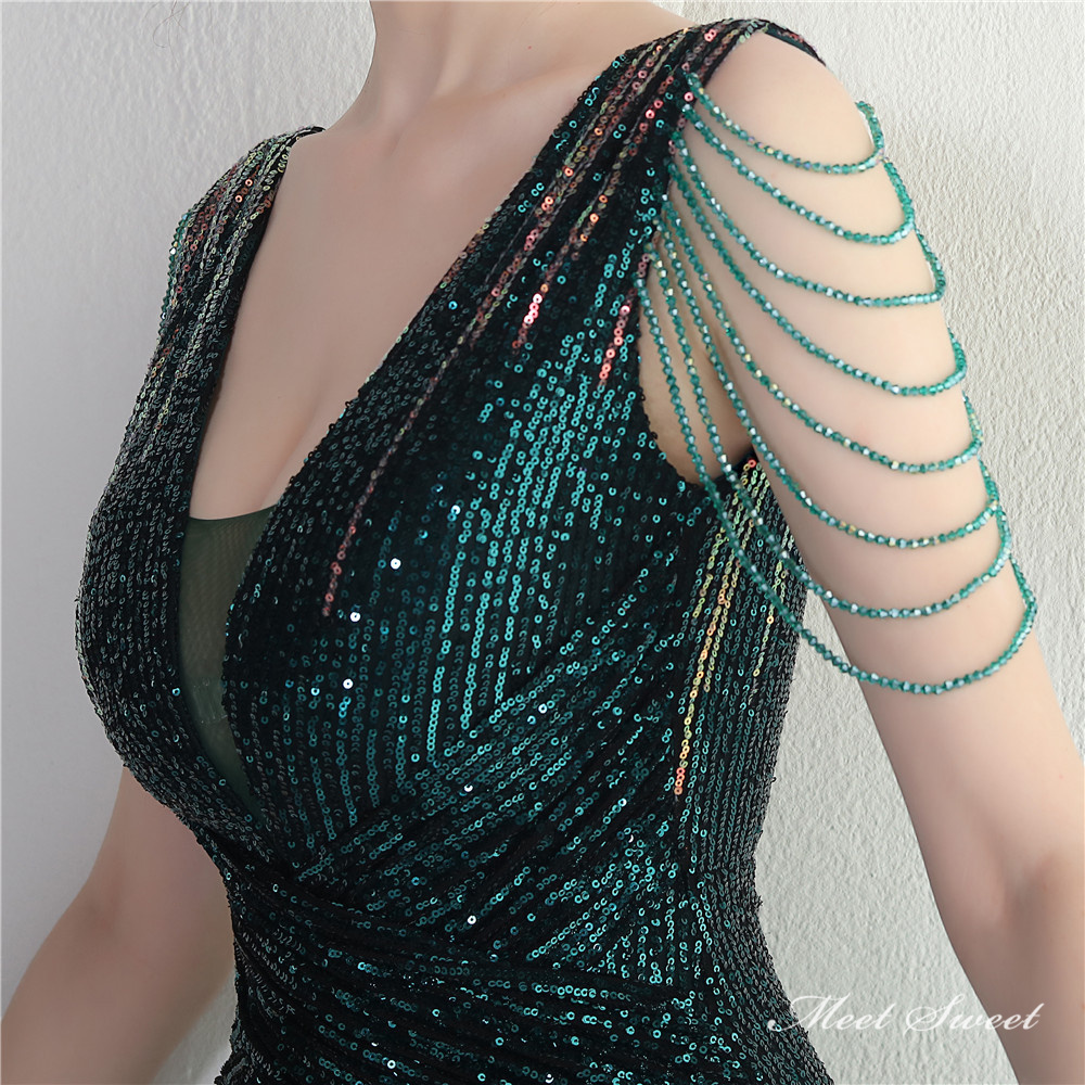 カラードレス マーメイドドレス パーティードレス ビーズ 配色 イブニングドレス 二次会 発表会 スパンファスナー ウェディングドレス 結婚式 