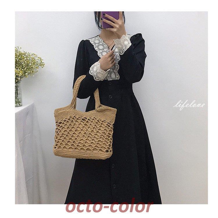 カゴバッグ 40代 かごバッグ 2022 おしゃれ トートバッグ 大きめ 手編み ストローバッグ女性 大学生 レディース トレンド 夏バッグ 
