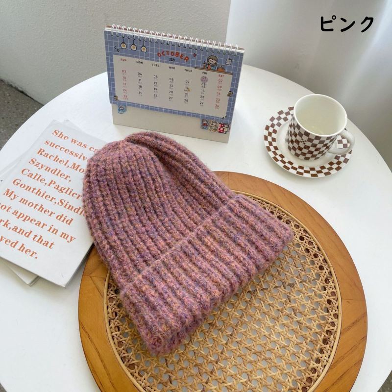 お取り寄せ商品 ニット帽 大きいサイズ ニット帽 通気性 蒸れにくい 無地 ビーニー帽 BIG 紫外 ストレッチ おおきい UV 秋冬 ぼうし ニットキャップ レディース 