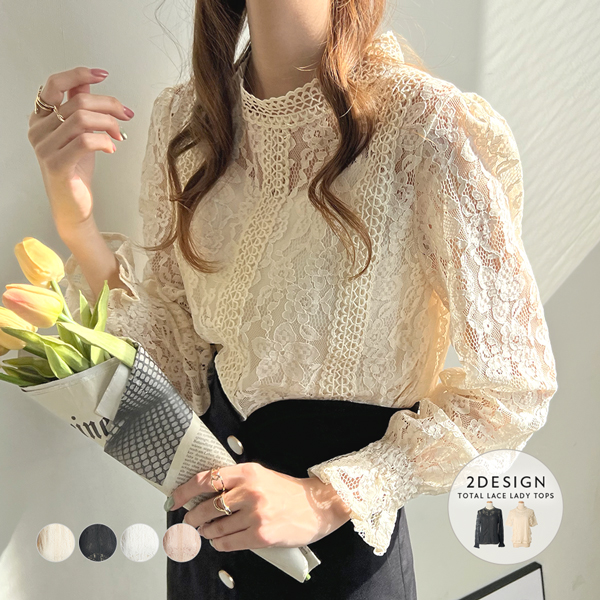 ブラウス レディース 長袖 秋冬 オフィスカジュアル きれいめ 韓国ファッション 前後2WAYショルダーオープンブラウス 上品 シンプル カジュアル 