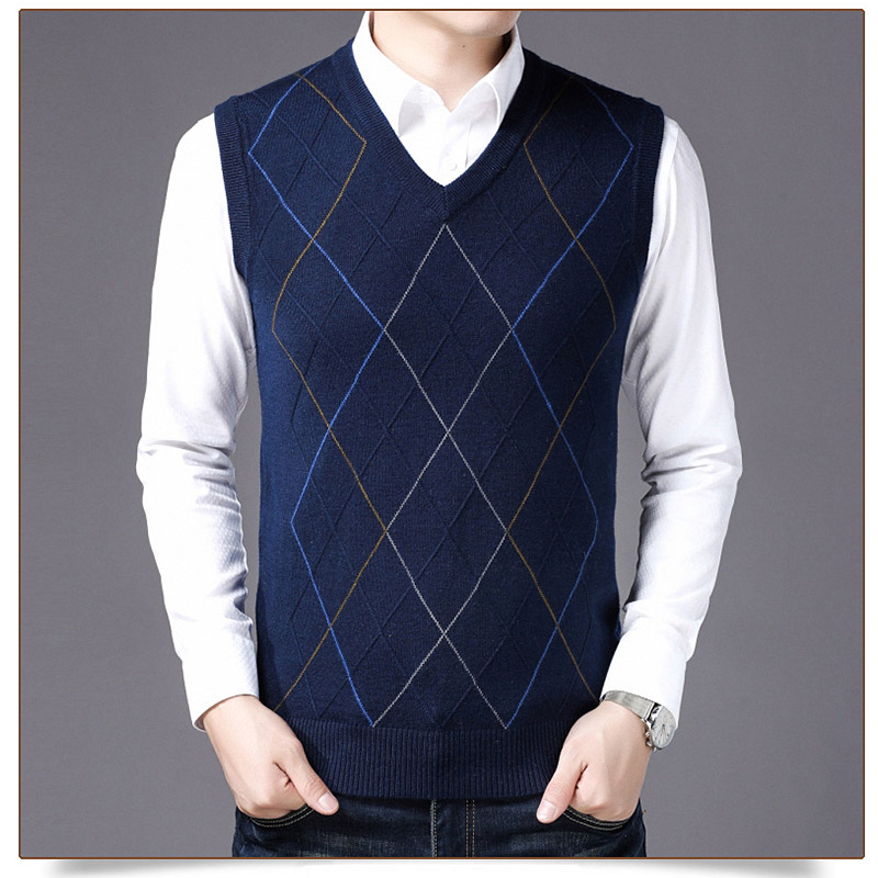 ニット ベスト メンズ スーツベスト 春秋冬 Vネック トップス フォーマル おしゃれ 仕事 チョッキ 細身 お洒落 ジレ メンズ 通学 通勤 ビジネス アウター 