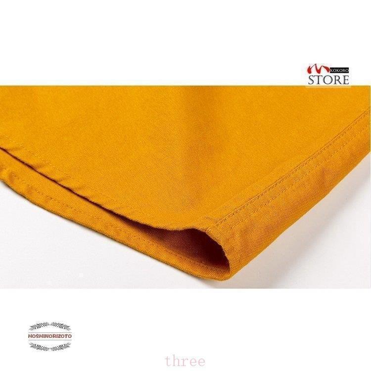 メンズ シャツ カジュアルシャツ 白シャツ長袖 ビジネスシャツ バンドカラーシャツ トップス 無地 スタンド秋物 