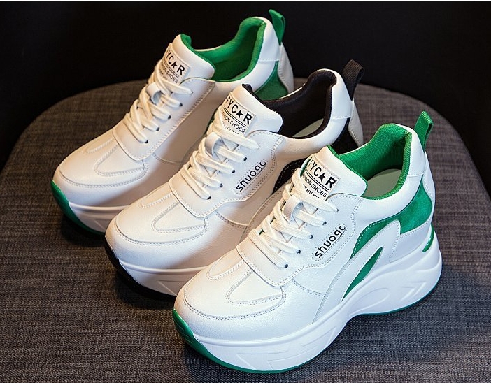 スニーカー 厚底靴 インヒール ハイカット ウォーキング美脚 レディース カジュアル歩きやすい 