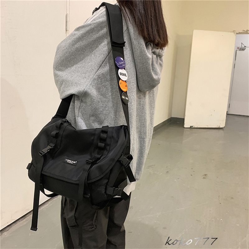 メンズかばん ショルダーバッグ ボディバッグ メッセンジャーバッグ レディース 通学 ワーク布鞄 通勤 日常 女子 男子カバン カジュアル チャック 