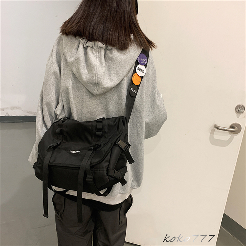 メンズかばん ショルダーバッグ ボディバッグ メッセンジャーバッグ レディース 通学 ワーク布鞄 通勤 日常 女子 男子カバン カジュアル チャック 
