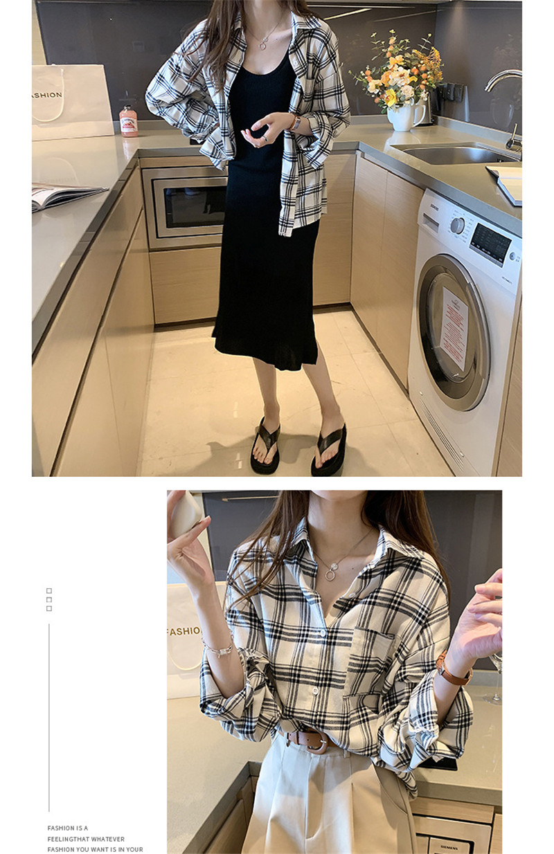 ブラウス レディース 長袖 シャツ チェックシャツ チェック柄 秋 通勤 普段着 フォーマル トップス OL オーバーサイズ オフィス 通勤 