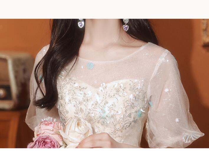 イブニングドレス 結婚式ドレス パーティードレス プリンセス風ドレス 高校生 演奏会ドレス 花嫁ドレス 披露宴 同窓会 チュール 発表会 呼ばれ謝恩会 