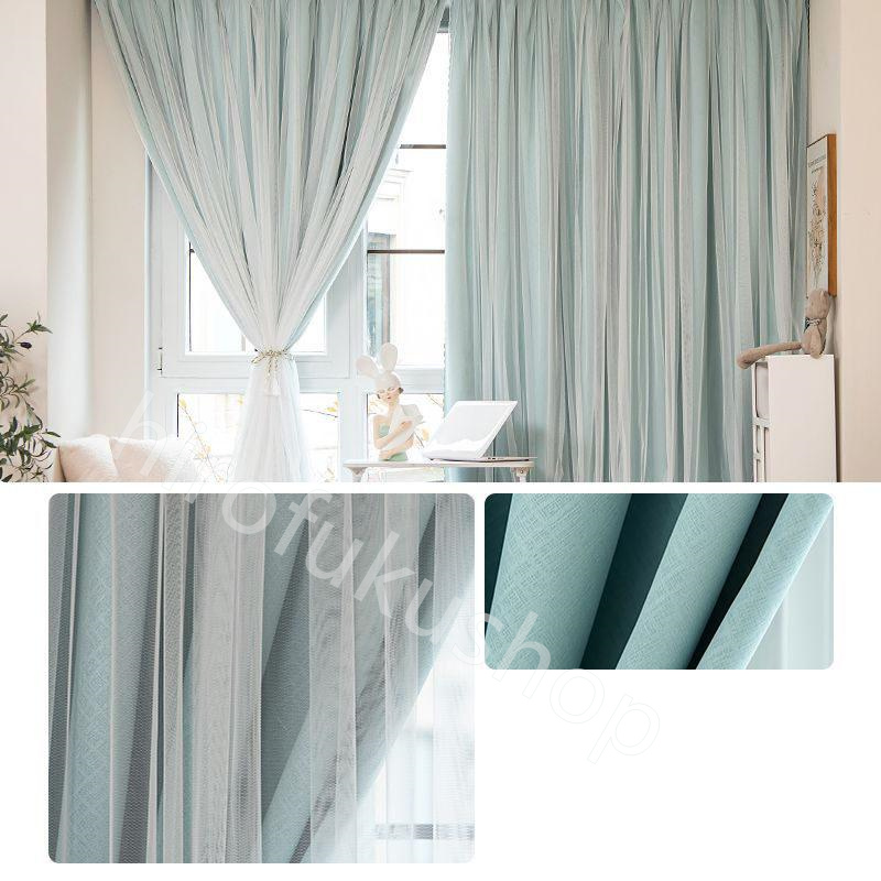 レースカーテン 1枚 UVカット 遮光 おしゃれ カーテン 丈直し シンプル省エネ UVカット 洗濯 フック インテリア 洗える 無地 遮熱 透光 