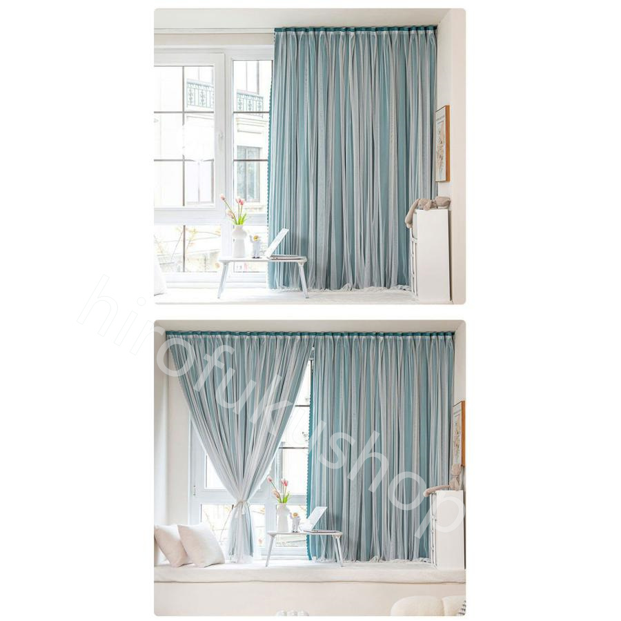 レースカーテン 1枚 UVカット 遮光 おしゃれ カーテン 丈直し シンプル省エネ UVカット 洗濯 フック インテリア 洗える 無地 遮熱 透光 