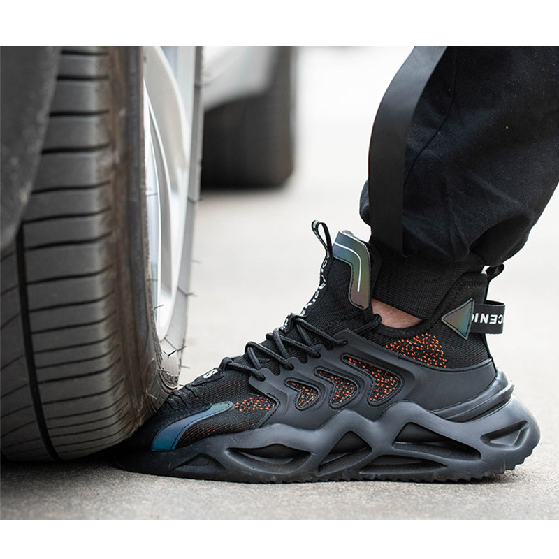 安全靴 作業靴 メンズ レディース ハイカット セフティー安全スニーカー 先芯入り 疲れない 靴 耐滑 踏み抜き防止 歩きやすい つま先ガード 鋼先芯 