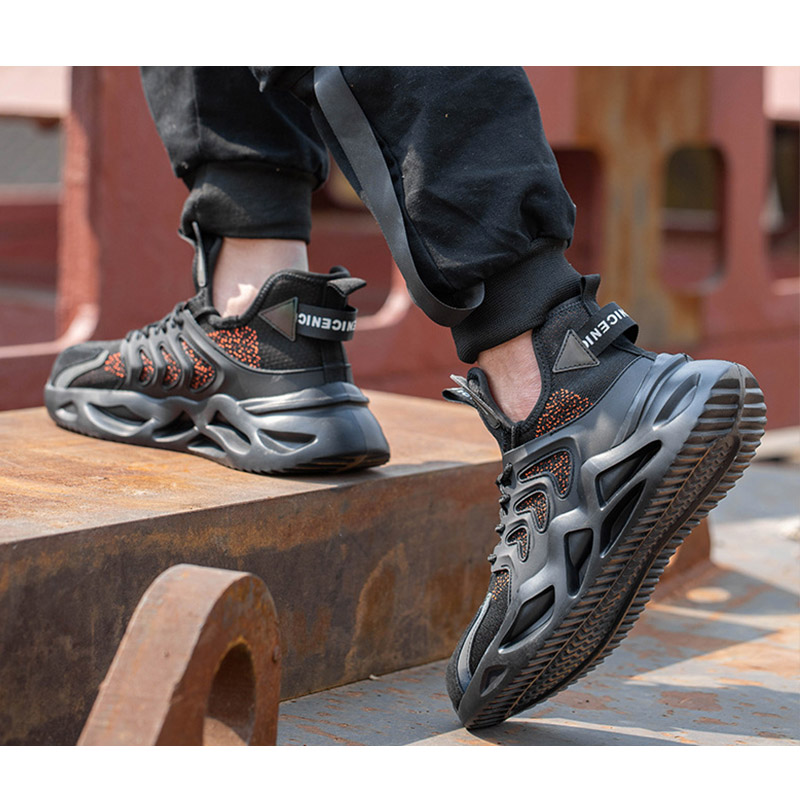 安全靴 作業靴 メンズ レディース ハイカット セフティー安全スニーカー 先芯入り 疲れない 靴 耐滑 踏み抜き防止 歩きやすい つま先ガード 鋼先芯 