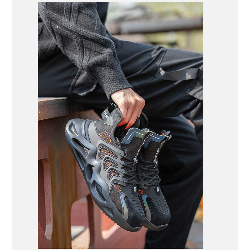 安全靴 作業靴 メンズ レディース ハイカット セフティー安全スニーカー 先芯入り 疲れない 靴 耐滑 踏み抜き防止 歩きやすい つま先ガード 鋼先芯 