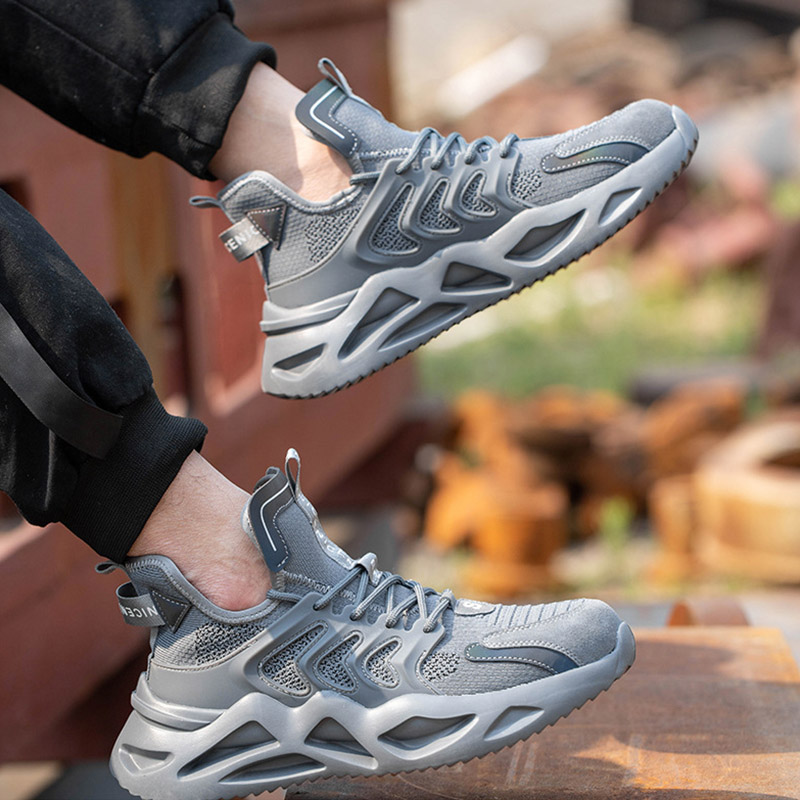 安全靴 作業靴 メンズ レディース ハイカット セフティー安全スニーカー 先芯入り 疲れない 靴 耐滑 踏み抜き防止 歩きやすい つま先ガード 鋼先芯 