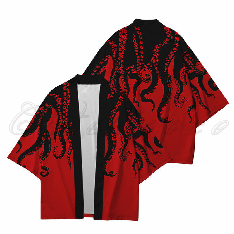 羽織 着物カーディガン メンズ 振袖 和柄 アウター 洗える ゆったり 父の日 プリント 送料無料 日焼け止め服 開襟シャツ 紫外線防止 ギフト 冷房対策 浴衣 