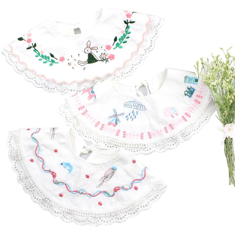 よだれかけ ベビースタイ 可愛い 2枚セット ベビーグッズ 赤ちゃん プレゼント 出産祝い かわいい 男の子 おしゃれ 女の子 お食事エプロン 