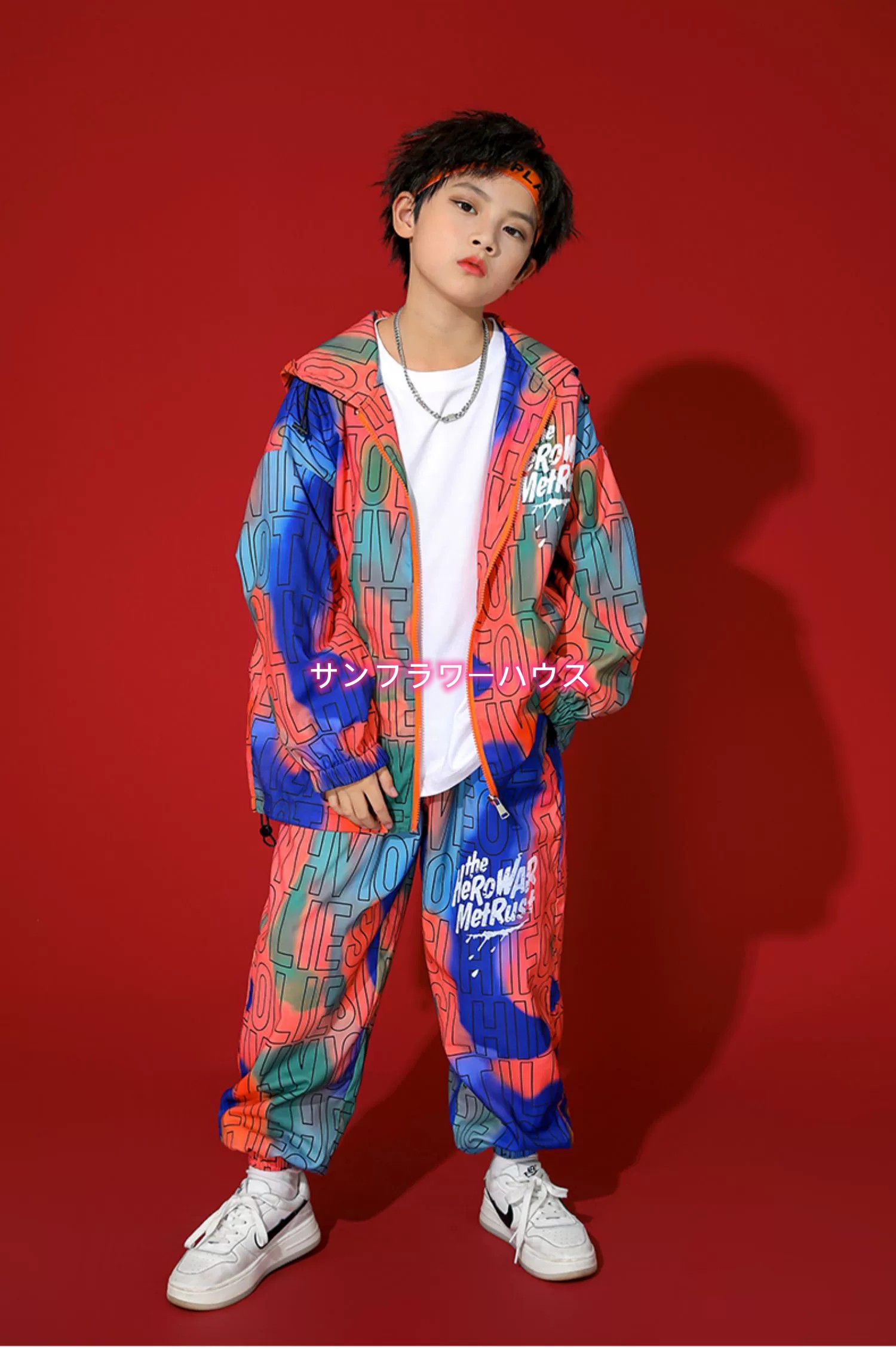 キッズダンス 女の子 セット ダンス 子供服 ジャケット ダンス衣装 長袖 チアガール ジュニア チアダンス 子ども服 ジャズダンス HIPHOP イベント 演出服 