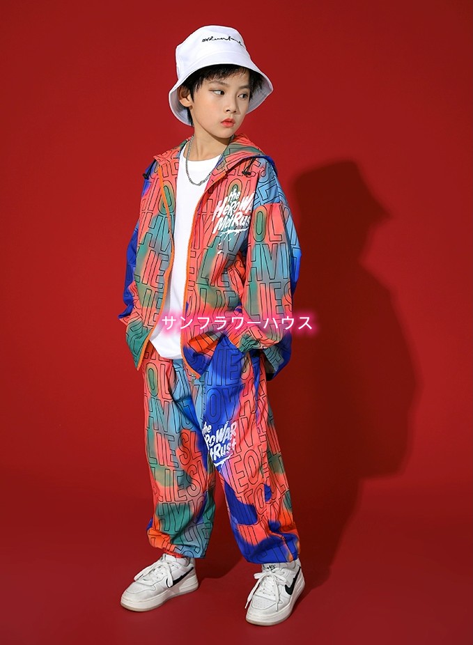 キッズダンス 女の子 セット ダンス 子供服 ジャケット ダンス衣装 長袖 チアガール ジュニア チアダンス 子ども服 ジャズダンス HIPHOP イベント 演出服 