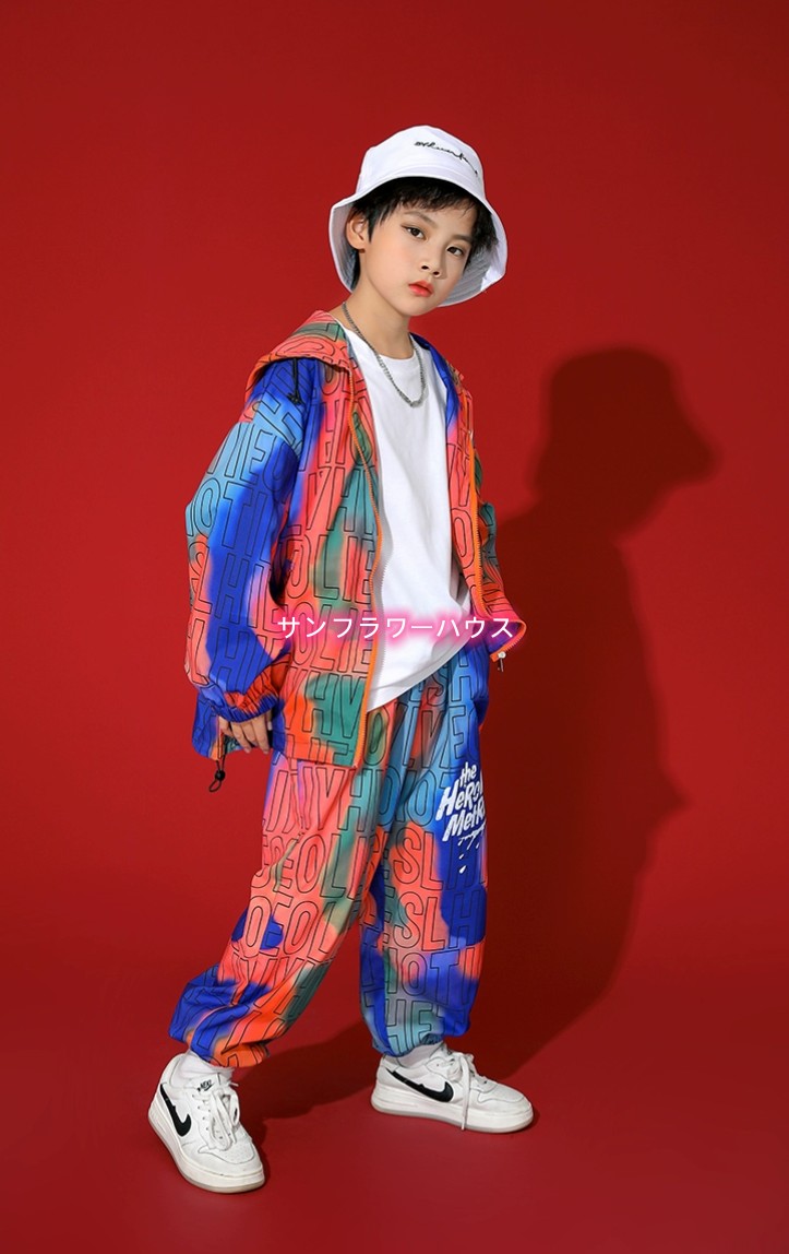 キッズダンス 女の子 セット ダンス 子供服 ジャケット ダンス衣装 長袖 チアガール ジュニア チアダンス 子ども服 ジャズダンス HIPHOP イベント 演出服 