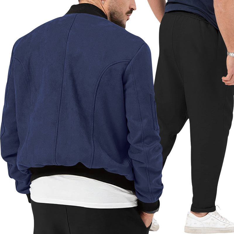 ジャケット メンズ セットアップ 40代 50代 トジャケット 長袖 部屋着 運動着 スポーツウェア ゆったり春秋冬 マウンテン 