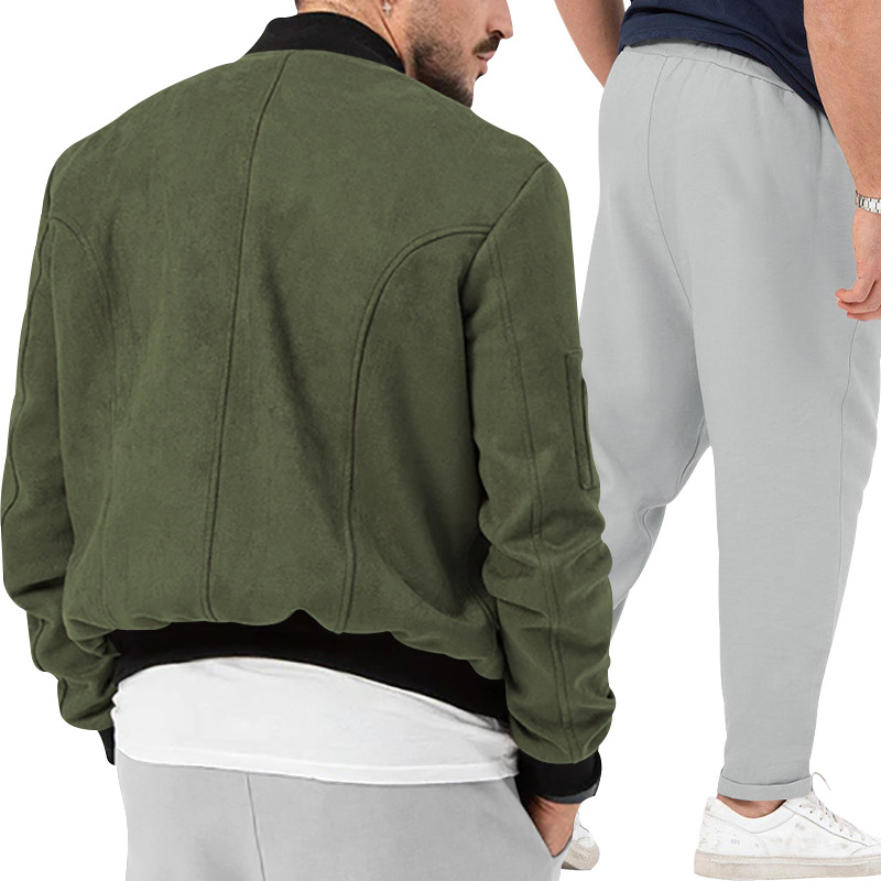 ジャケット メンズ セットアップ 40代 50代 トジャケット 長袖 部屋着 運動着 スポーツウェア ゆったり春秋冬 マウンテン 