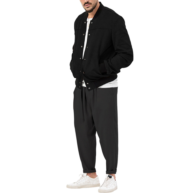 ジャケット メンズ セットアップ 40代 50代 トジャケット 長袖 部屋着 運動着 スポーツウェア ゆったり春秋冬 マウンテン 