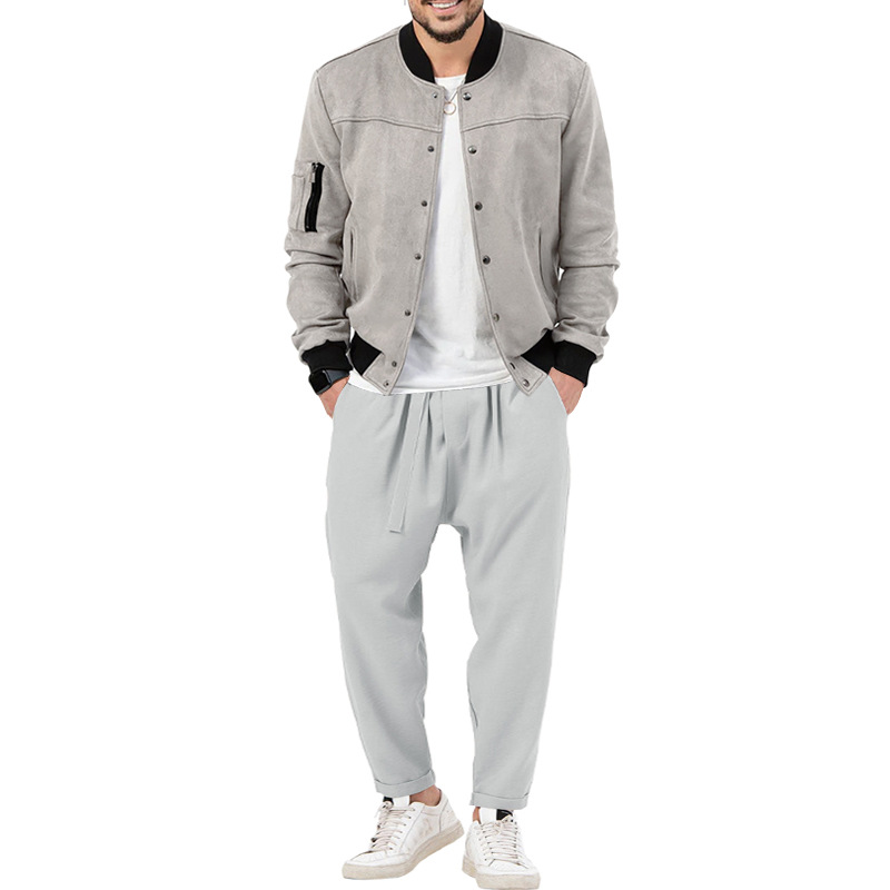 ジャケット メンズ セットアップ 40代 50代 トジャケット 長袖 部屋着 運動着 スポーツウェア ゆったり春秋冬 マウンテン 