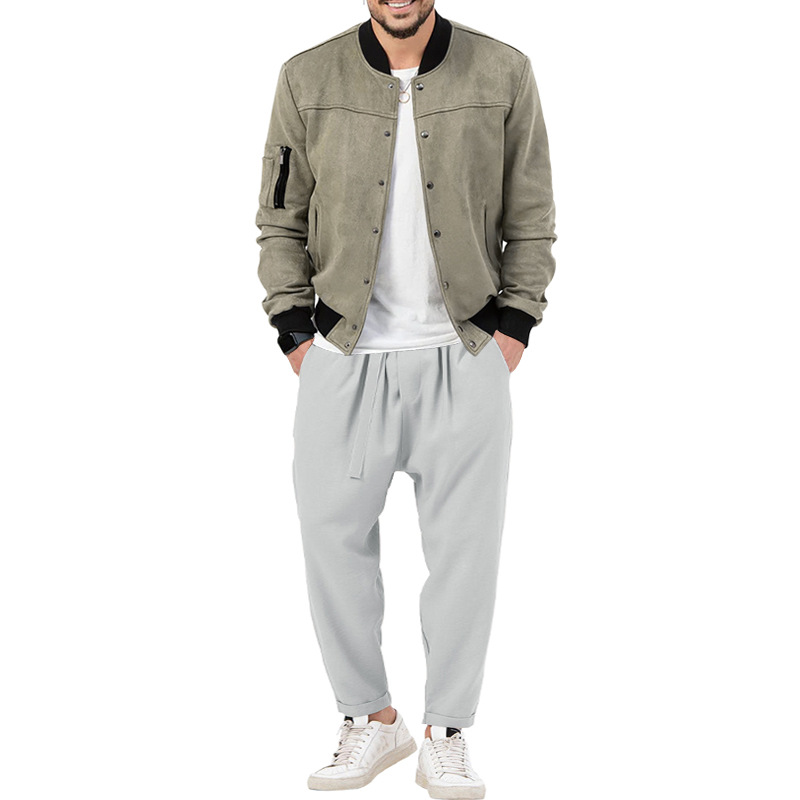 ジャケット メンズ セットアップ 40代 50代 トジャケット 長袖 部屋着 運動着 スポーツウェア ゆったり春秋冬 マウンテン 